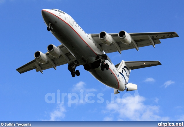 SX-DVA, British Aerospace Avro RJ100, Aegean Airlines