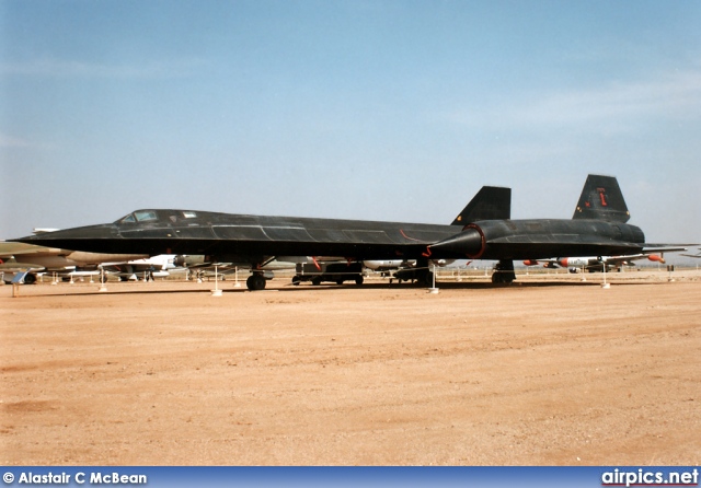 61-7975, Lockheed SR-71-A Blackbird, United States Air Force