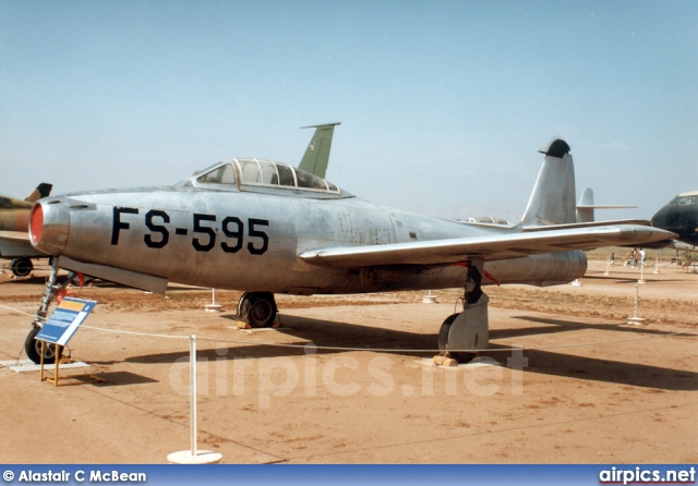 47-1595, Republic F-84-C Thunderjet, United States Air Force