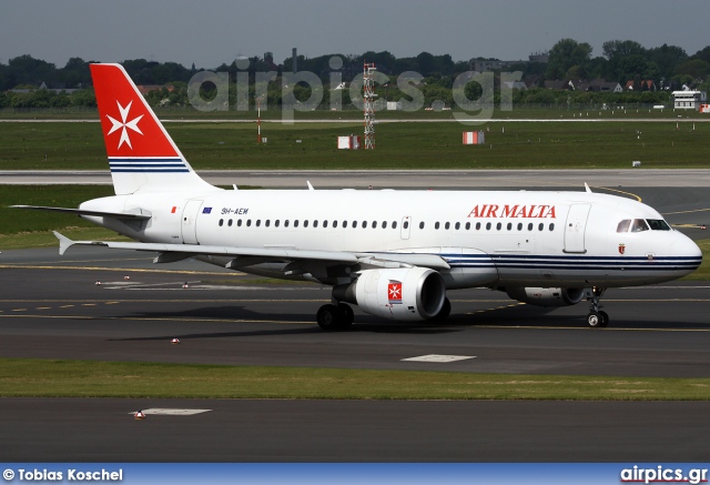 9H-AEM, Airbus A319-100, Air Malta