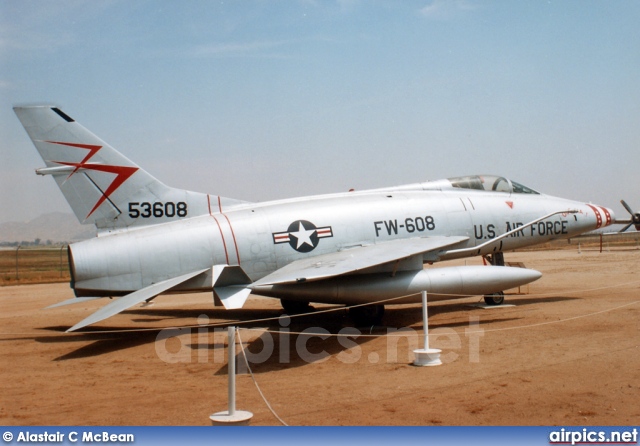 54-1786, North American F-100-C Super Sabre, United States Air Force