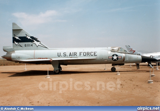 56-1114, Convair F-102-A Delta Dagger, United States Air Force