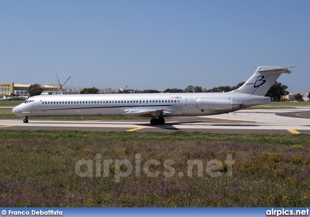 F-GMLK, McDonnell Douglas MD-83, Blue Line