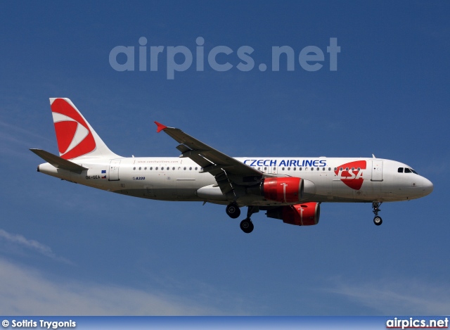 OK-GEA, Airbus A320-200, CSA Czech Airlines