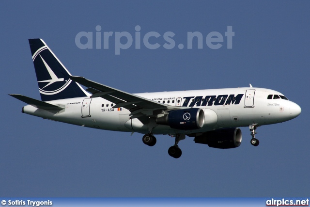 YR-ASA, Airbus A318-100, Tarom