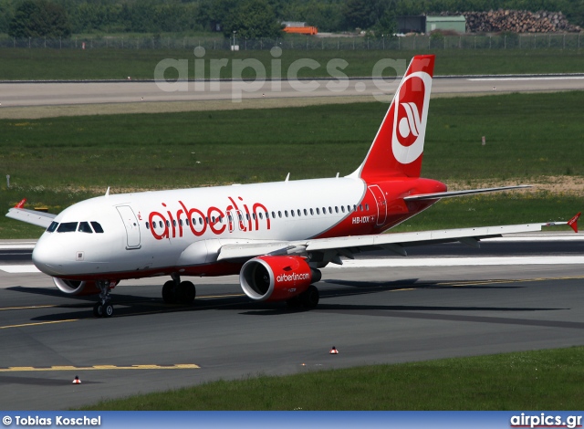 HB-IOX, Airbus A319-100, Air Berlin