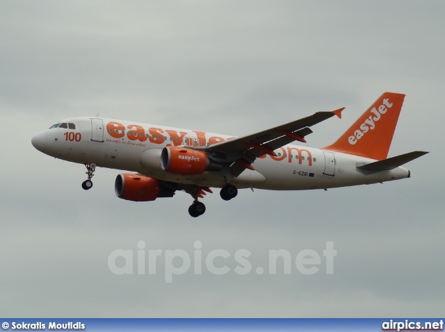 G-EZID, Airbus A319-100, easyJet