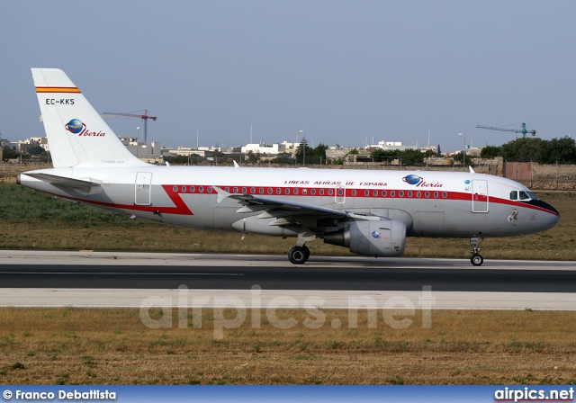 EC-KKS, Airbus A319-100, Iberia