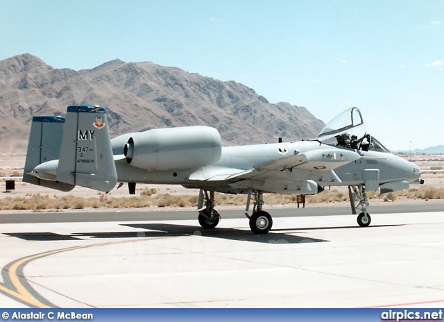 80-0274, Fairchild A-10-A Thunderbolt II, United States Air Force