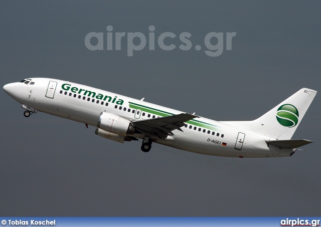 D-AGEJ, Boeing 737-300, Germania