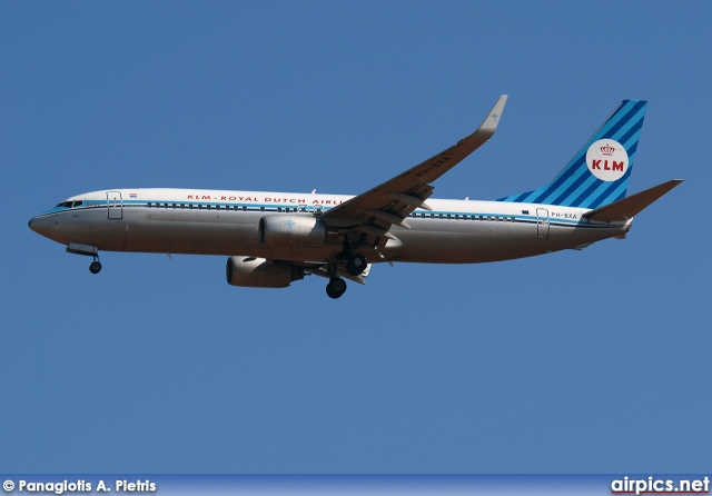 PH-BXA, Boeing 737-800, KLM Royal Dutch Airlines