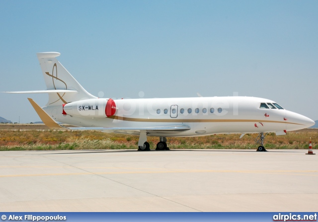 SX-MLA, Dassault Falcon-2000EX, Amjet Executive