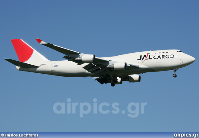 JA8902, Boeing 747-400(BCF), Japan Airlines Cargo