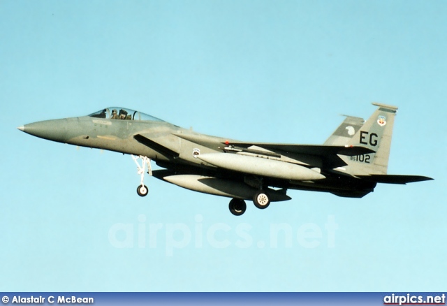 85-0102, Boeing (McDonnell Douglas) F-15-C Eagle, United States Air Force