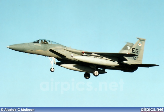 85-0102, Boeing (McDonnell Douglas) F-15-C Eagle, United States Air Force