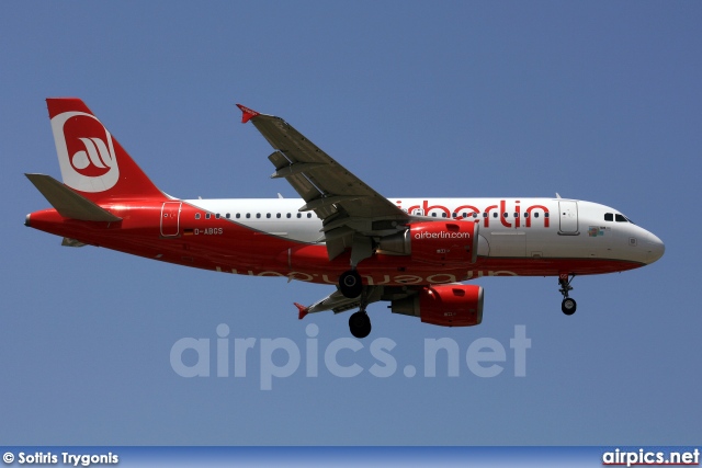 D-ABGS, Airbus A319-100, Air Berlin