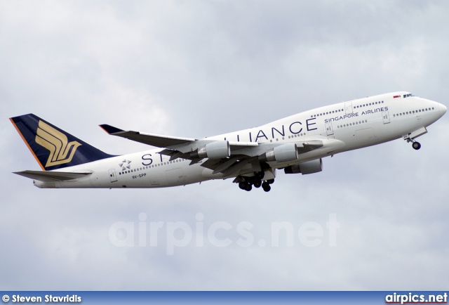 9V-SPP, Boeing 747-400, Singapore Airlines