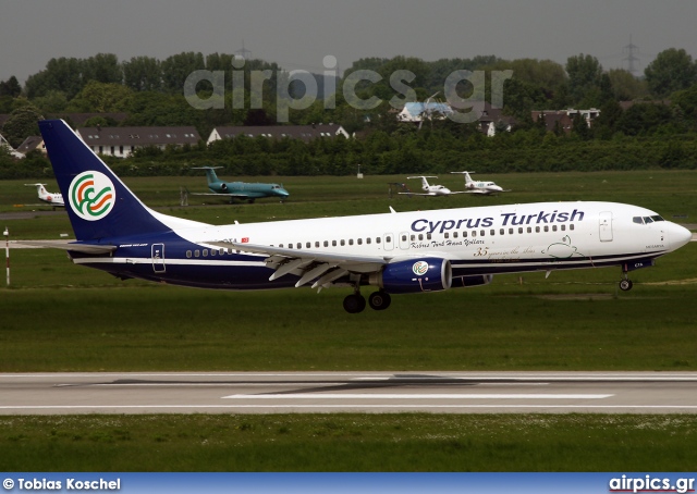 TC-CTA, Boeing 737-800, Cyprus Turkish Airlines