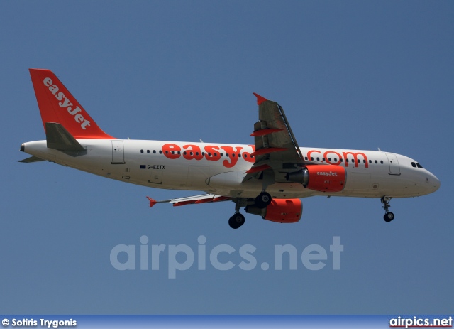 G-EZTX, Airbus A320-200, easyJet