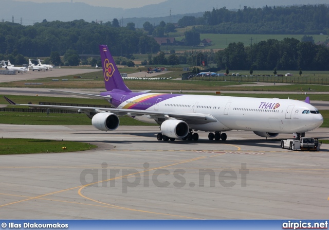 HS-TNF, Airbus A340-600, Thai Airways