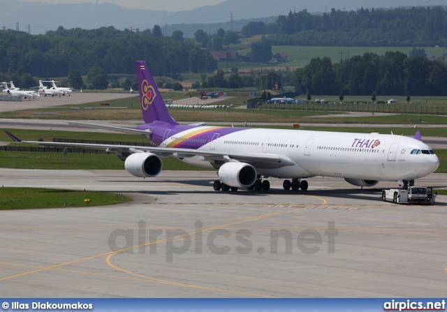 HS-TNF, Airbus A340-600, Thai Airways