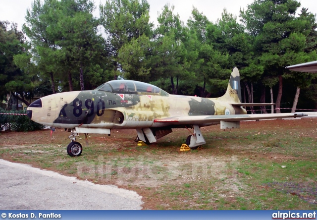 35890, Lockheed T-33-A, Hellenic Air Force