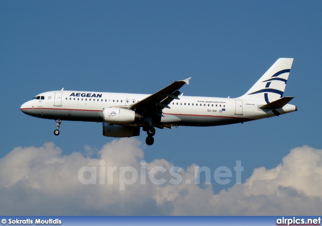 SX-DVI, Airbus A320-200, Aegean Airlines