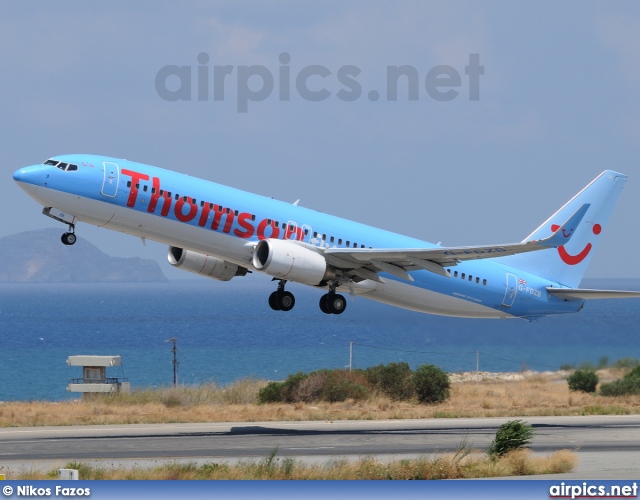 G-FDZB, Boeing 737-800, Thomsonfly