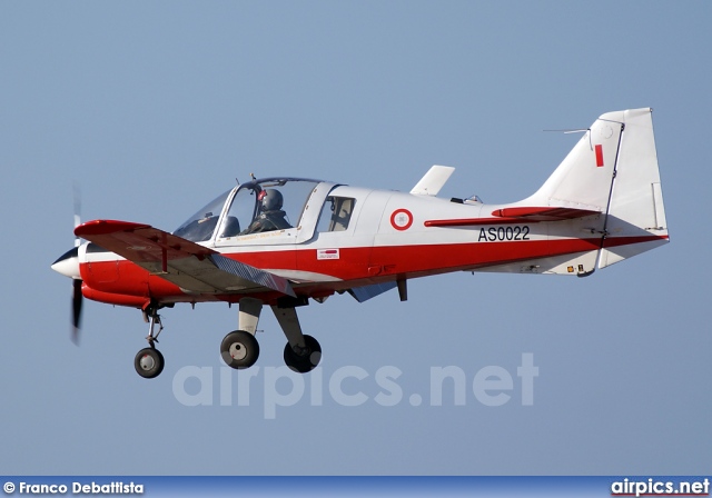 AS0022, Scottish Aviation Bulldog-T1, Malta Air Force