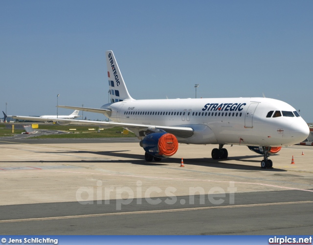 YL-LCF, Airbus A320-200, Strategic Airlines