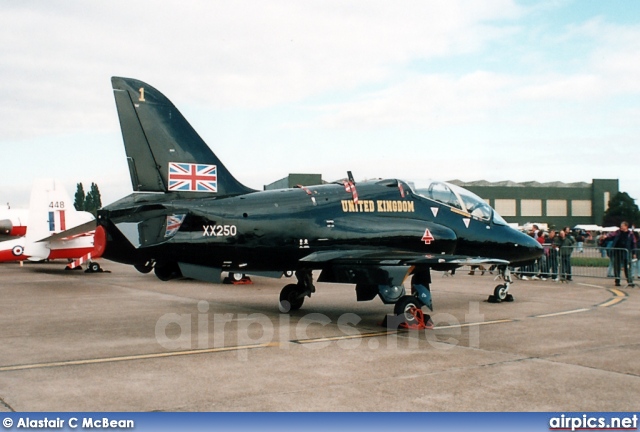 XX250, British Aerospace (Hawker Siddeley) Hawk-T.1, Royal Air Force