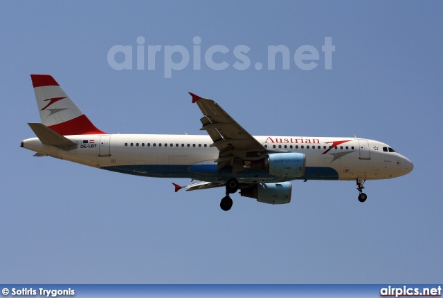 OE-LBT, Airbus A320-200, Austrian