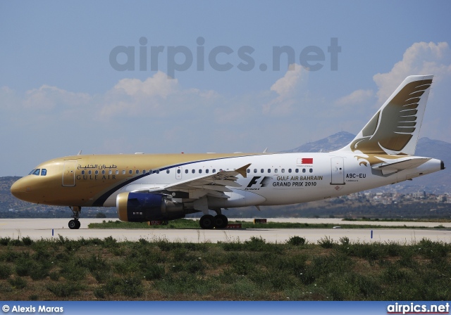 A9C-EU, Airbus A319-100, Gulf Air