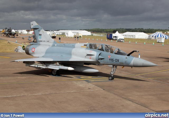 522, Dassault Mirage 2000-B, French Air Force