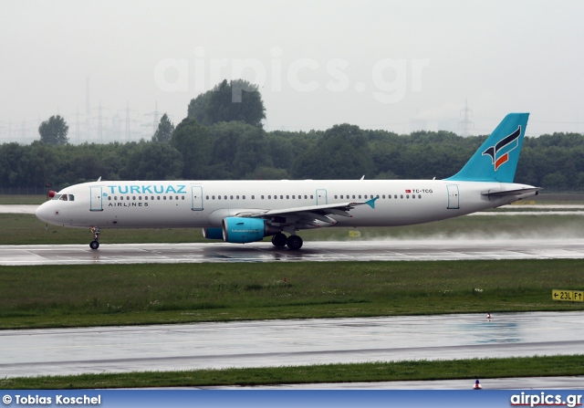 TC-TCG, Airbus A321-200, Turkuaz Airlines