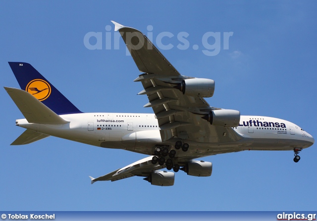 D-AIMA, Airbus A380-800, Lufthansa