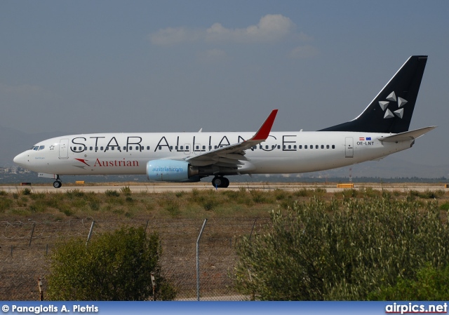 OE-LNT, Boeing 737-800, Austrian