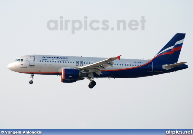 VP-BQW, Airbus A320-200, Aeroflot