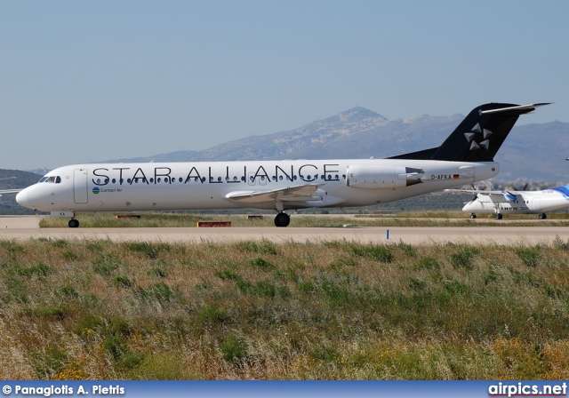 D-AFKA, Fokker F100, Contact Air