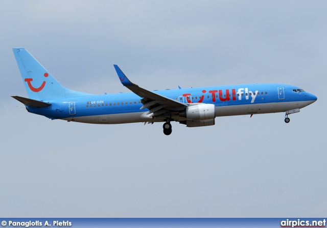 SE-DZK, Boeing 737-800, TUIfly Nordic