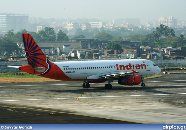 VT-EYL, Airbus A320-200, Indian Airlines