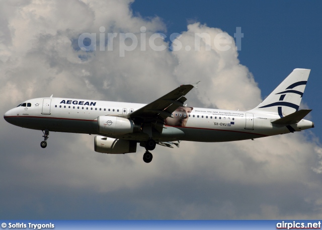 SX-DVU, Airbus A320-200, Aegean Airlines