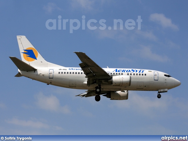 UR-VVU, Boeing 737-500, Aerosvit Airlines