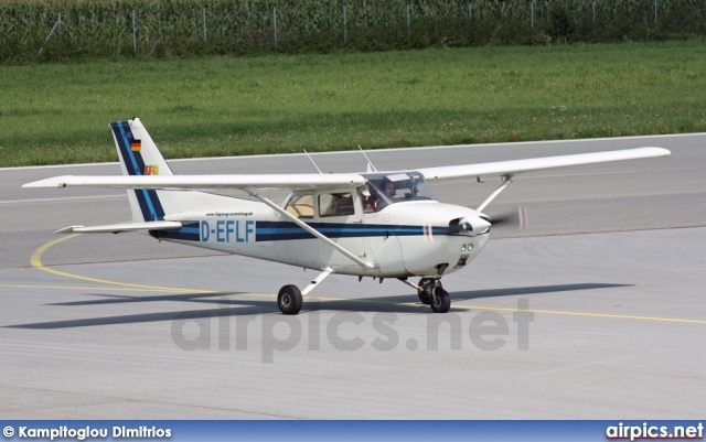 D-EFLF, Cessna 172-N Skyhawk, Flugausbildung Augsburg