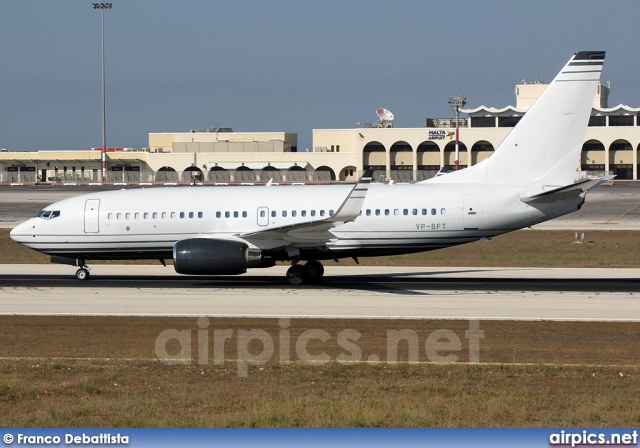 VP-BFT, Boeing 737-700/BBJ, Private