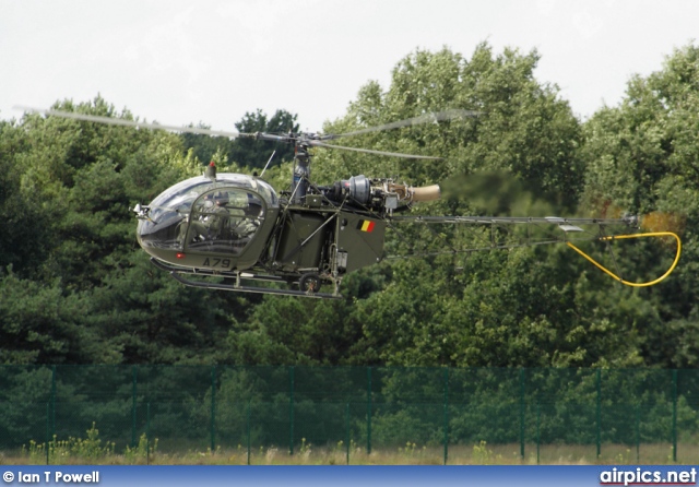 A79, Sud Aviation SA-318-C Alouette II, Belgian Air Force