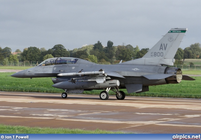 90-0800, Lockheed F-16-D Fighting Falcon, United States Air Force