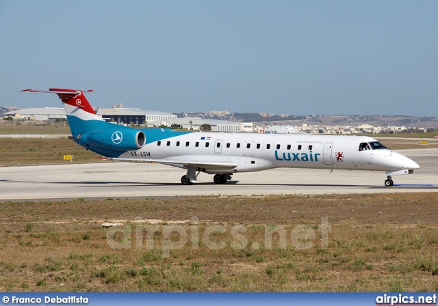 LX-LGW, Embraer ERJ-145-LU, Luxair