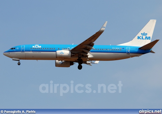 PH-BXH, Boeing 737-800, KLM Royal Dutch Airlines