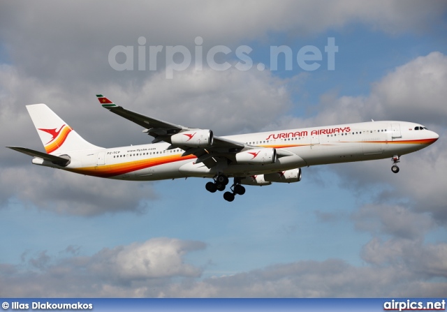 PZ-TCP, Airbus A340-300, Surinam Airways